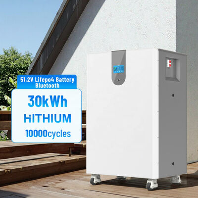 Chất lượng Pin lưu trữ năng lượng gia đình cấp 51,2V 30kWh IP65 Bộ pin lithium Ion cho máy phát điện năng lượng mặt trời lưới điện lai nhà máy
