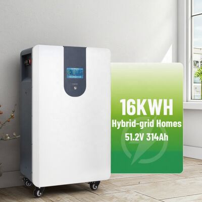 chất lượng 10 năm bảo hành 51.2V 16kWh LiFePO4 Lithium Battery Home Energy Storage System nhà máy sản xuất