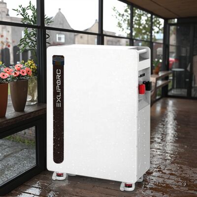 Quality 15kWh LiFePO4 Lithium Battery with 10000-Times Cycle Life for Hybrid Grid Solar Energy Storage factory