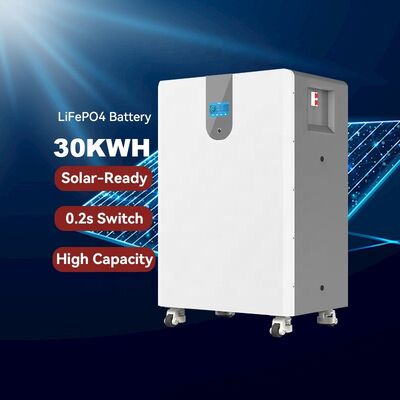 Chất lượng Hệ thống pin lưu trữ năng lượng gia đình treo tường 51,2V 10kWh với công nghệ LFP Lithium Ion nhà máy